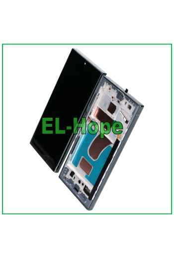 ÉCRAN LCD TACTILE TFT + CADRE POUR SAMSUNG GALAXY S23 ULTRA SM-S918 VERT
