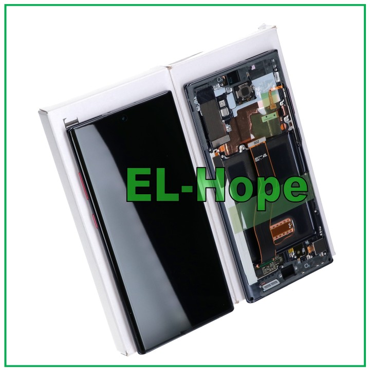 Écran d origine Samsung Note 10 Plus SM-N975 rouge et noir Star Wars GH82-21620A