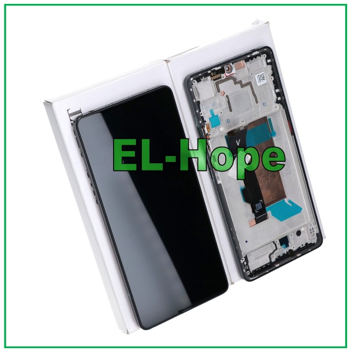 Écran LCD tactile avec cadre, service d origine, Xiaomi Redmi Note 12 Turbo 5G / Poco F5