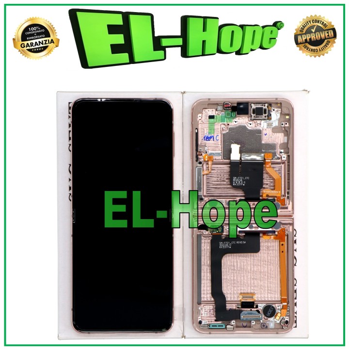 Écran tactile d origine Samsung Z Flip 4 SM-F721B Rose Or GH82-29440C