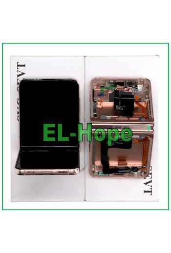 Écran tactile LCD d origine Samsung Galaxy Z Flip 4 5G SM-F721B Rose dore'
