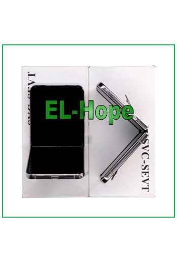 Écran tactile LCD d origine Samsung Galaxy Z Flip 4 5G SM-F721B Argente' Blanc 