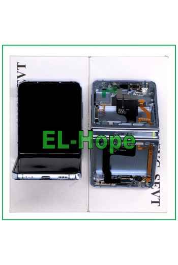 Écran tactile LCD d origine pour Samsung Galaxy Z Flip 4 5G SM-F721B, bleu