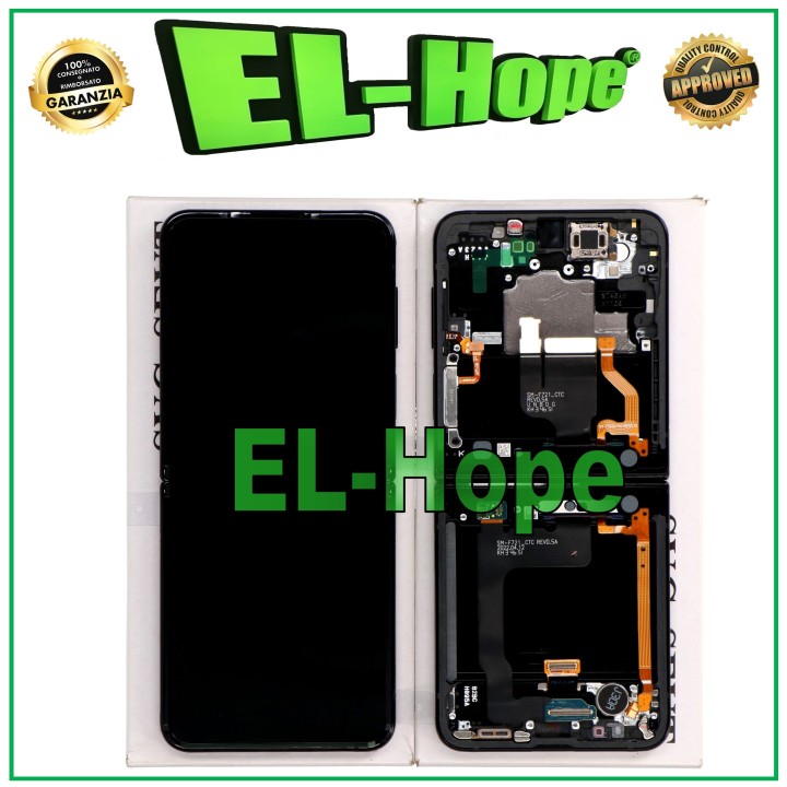 SERVICE D ÉCRAN TACTILE D ORIGINE SAMSUNG Z FLIP 4 5G SM-F721B NOIR GH82-29440E