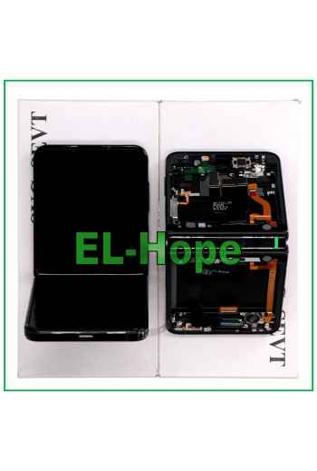 Écran tactile LCD d origine pour Samsung Galaxy Z Flip 4 5G SM-F721B Noir