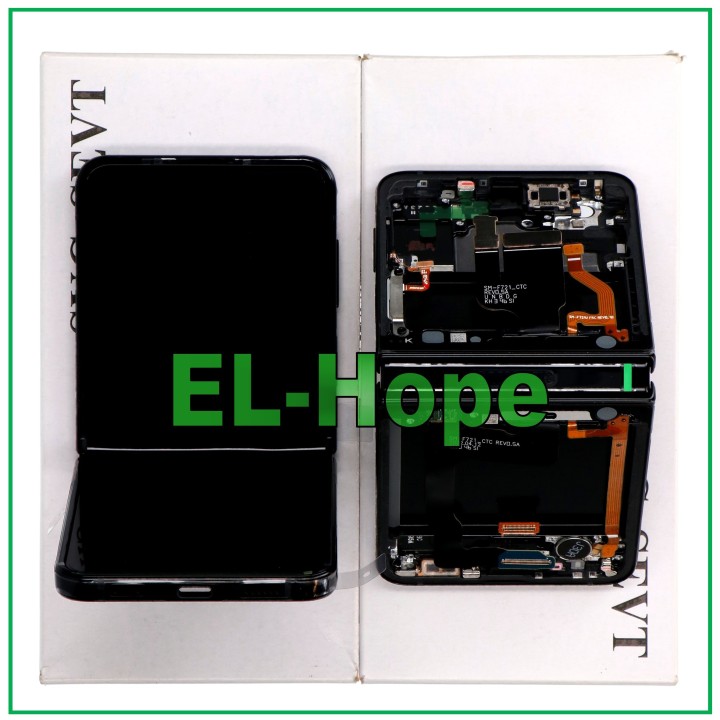 SERVICE D ÉCRAN TACTILE D ORIGINE SAMSUNG Z FLIP 4 5G SM-F721B NOIR GH82-29440E