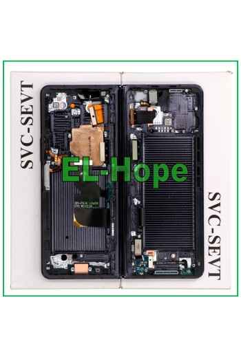 Écran tactile LCD d origine pour Samsung Galaxy Z Fold 4 5G SM-F936B Noir