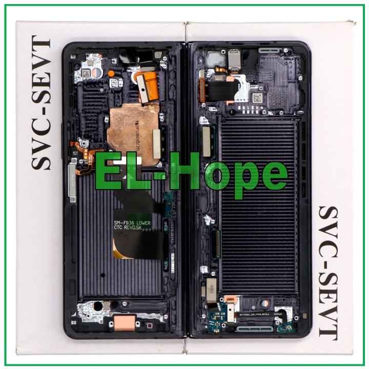 SERVICE D ÉCRAN TACTILE D ORIGINE SAMSUNG Z FOLD 4 5G SM-F936B NOIR GH82-29461A