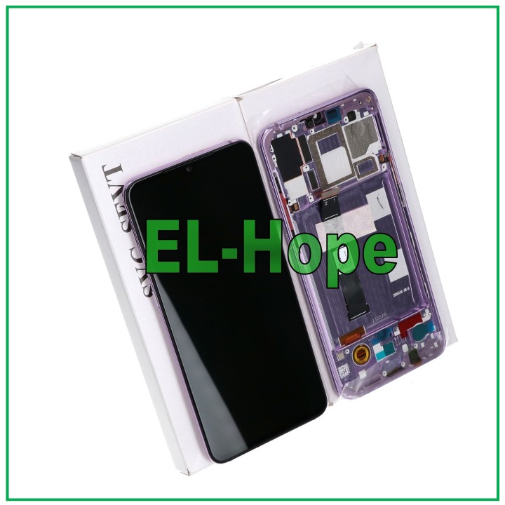 Écran LCD + cadre d origine pour Xiaomi Mi 9 M1902 F1G F1A F1T Touch Violet