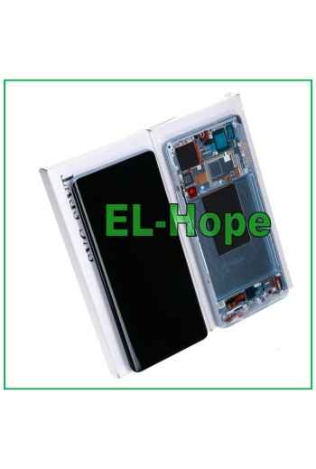 Écran LCD tactile 100 % d origine pour Xiaomi Mi 12 Pro 2022, cadre bleu