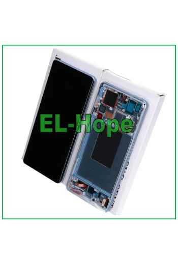 Écran LCD tactile 100 % d origine pour Xiaomi Mi 12 Pro 2022, cadre bleu