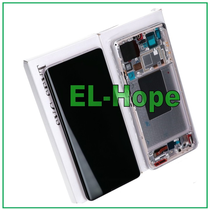 Écran LCD 100 % d origine pour Xiaomi Mi 12 Pro 2022, cadre tactile violet et dore'