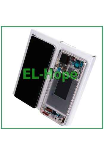 Écran LCD 100 % d origine pour Xiaomi Mi 12 Pro 2022, cadre tactile violet et dore'