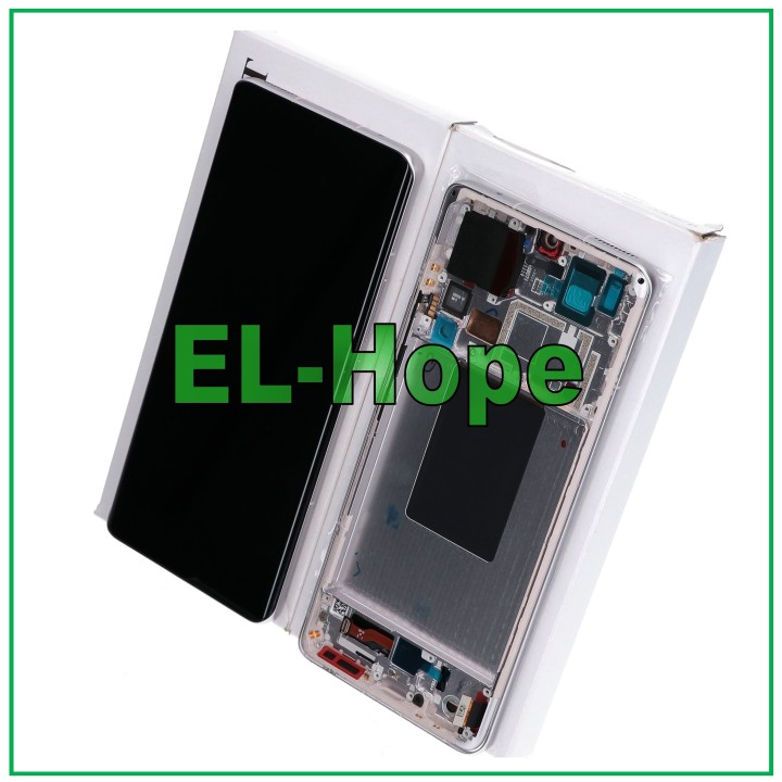 Écran LCD 100 % d origine pour Xiaomi Mi 12 Pro 2022, cadre tactile violet et dore'