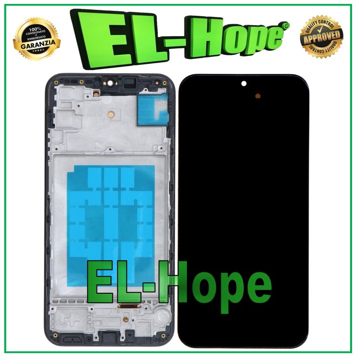 Écran OLED + cadre pour Samsung Galaxy M15 5G 2024 SM-M156, e'cran tactile noir