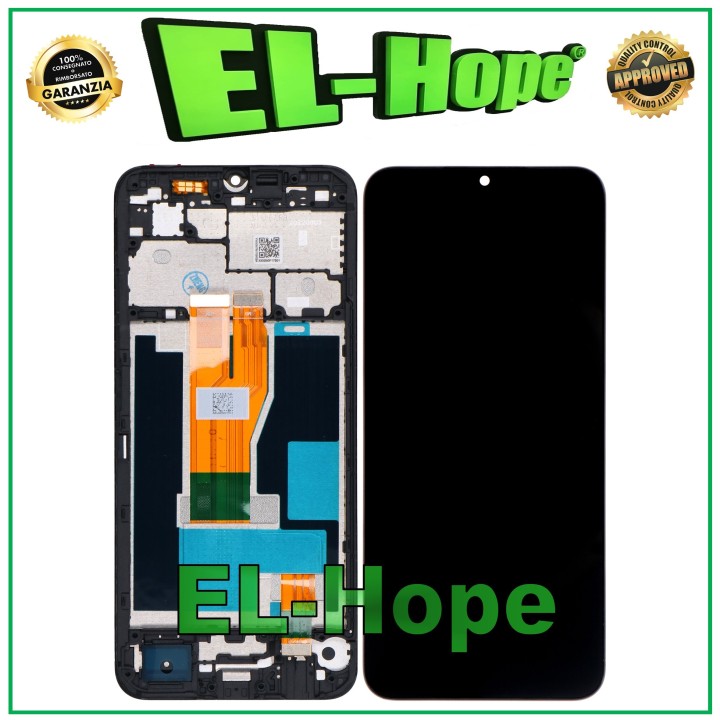 Écran tactile LCD + cadre pour Oppo Realme C33 4G 2022 RMX3624, verre noir