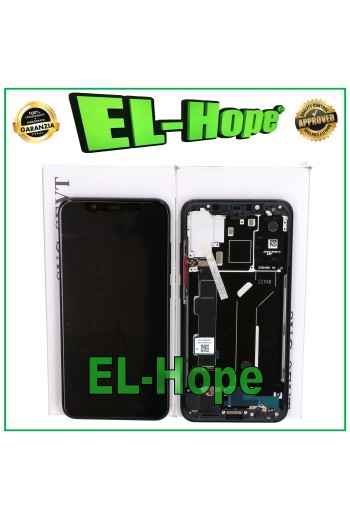Cadre d e'cran LCD tactile d origine pour Xiaomi Mi8 Mi 8 M1803E1A M1803E1C Noir