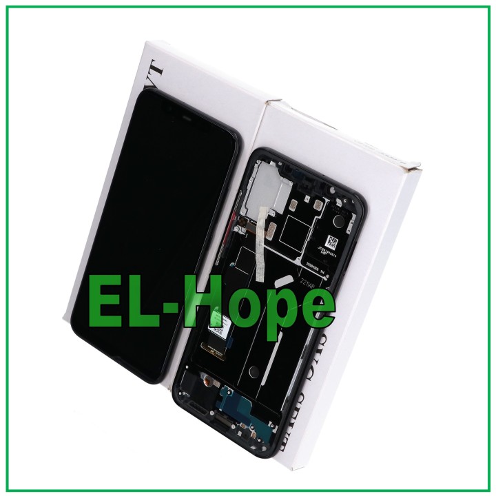 Cadre d e'cran LCD tactile d origine pour Xiaomi Mi8 Mi 8 M1803E1A M1803E1C Noir