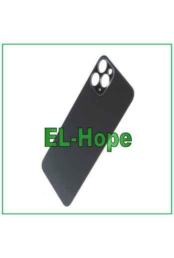 Coque arrie're en verre pour iPhone 11 Pro Gris side'ral