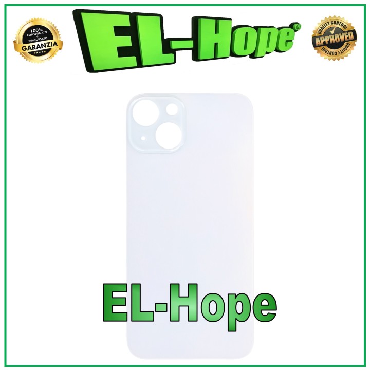 Coque arrie're en verre avec cache batterie pour iPhone 13, Galaxy Big Hole