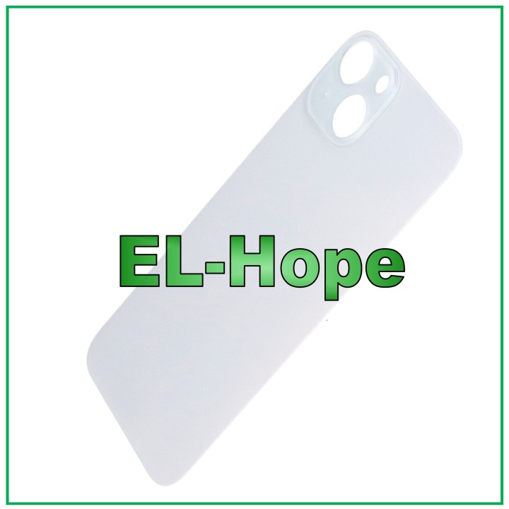 Coque arrie're en verre avec cache batterie pour iPhone 13, Galaxy Big Hole