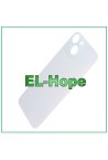 Coque arrie're en verre avec cache batterie pour iPhone 13, Galaxy Big Hole