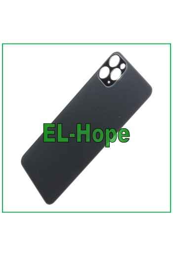 Coque arrie're en verre pour iPhone 11 Pro Max Gris side'ral