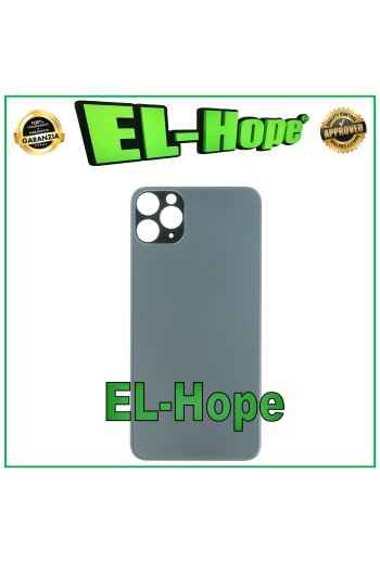 Coque arrie're en verre avec cache batterie pour iPhone 11 Pro Max Vert nuit
