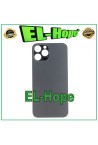 Coque arrie're en verre avec grand trou pour iPhone 12 Pro Max, graphite