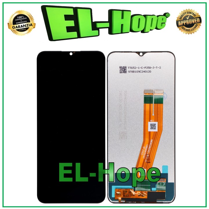 Écran LCD tactile noir pour Samsung Galaxy A04E 2022 SM-A042