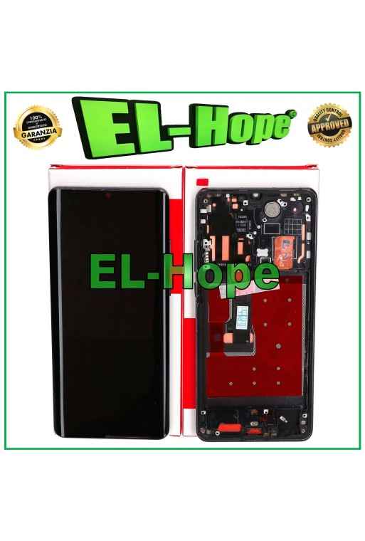 Cadre d affichage + e'cran tactile pour Huawei P30 Pro VOG-L09 L29 Noir