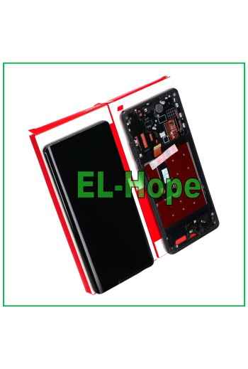 Cadre d affichage + e'cran tactile pour Huawei P30 Pro VOG-L09 L29 Noir