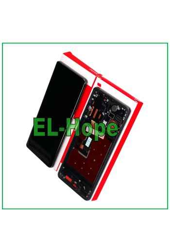 Cadre d affichage + e'cran tactile pour Huawei P30 Pro VOG-L09 L29 Noir