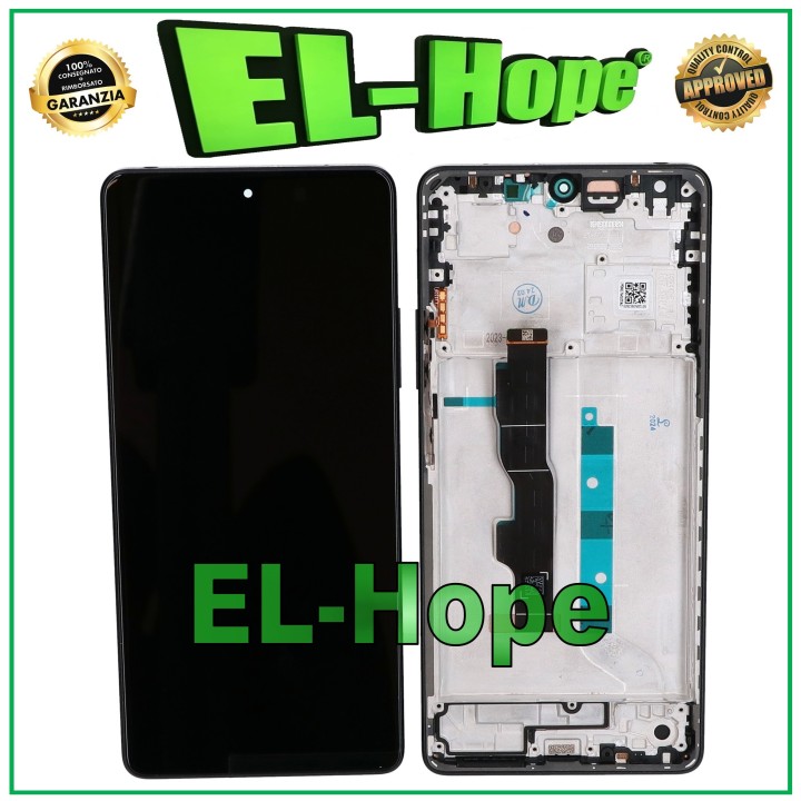 ÉCRAN OLED + CADRE POUR XIAOMI REDMI NOTE 13 5G 2312DRAABC ÉCRAN TACTILE NOIR