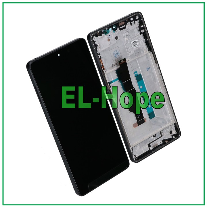 ÉCRAN OLED + CADRE POUR XIAOMI REDMI NOTE 13 5G 2312DRAABC ÉCRAN TACTILE NOIR