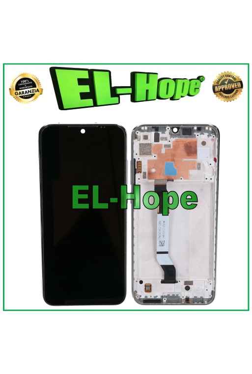 Cadre d affichage LCD pour e'cran tactile blanc Xiaomi Redmi Note 8T M1908C3XG
