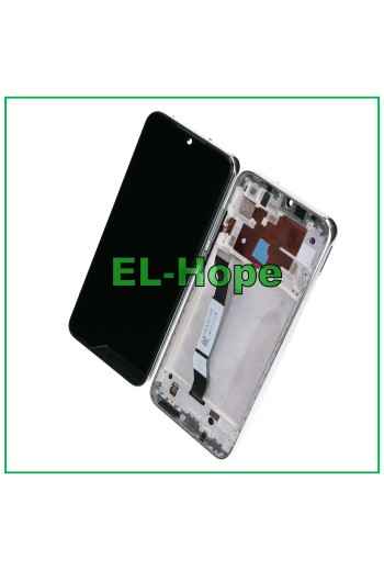 Cadre d affichage LCD pour e'cran tactile blanc Xiaomi Redmi Note 8T M1908C3XG