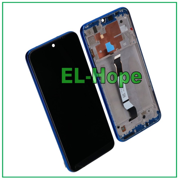 Écran LCD + châssis pour Xiaomi Redmi Note 8T M1908C3XG, e'cran tactile bleu