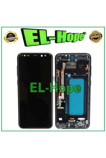 Écran LCD TFT pour Samsung Galaxy S8 Plus SM-G955, e'cran tactile en verre noir