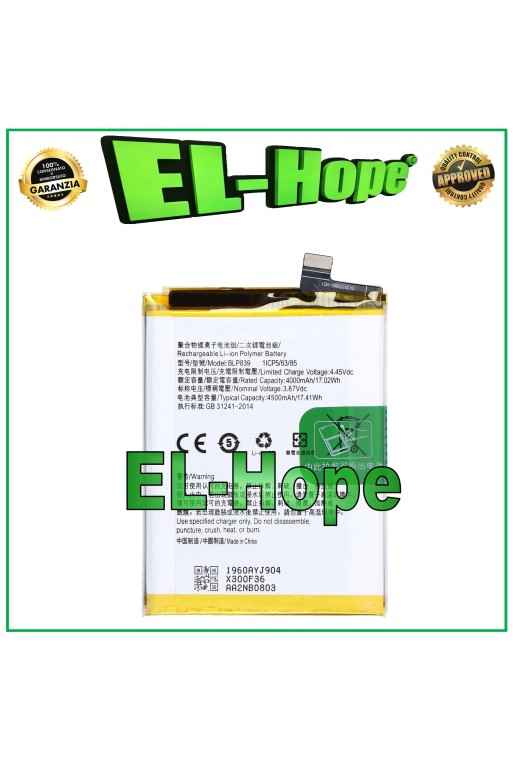 Batterie BLP839 pour Oppo A95, A94 5G, F19 Pro+, Reno 6Z, 5Z, 4500 mAh, e'quivalente a' l originale