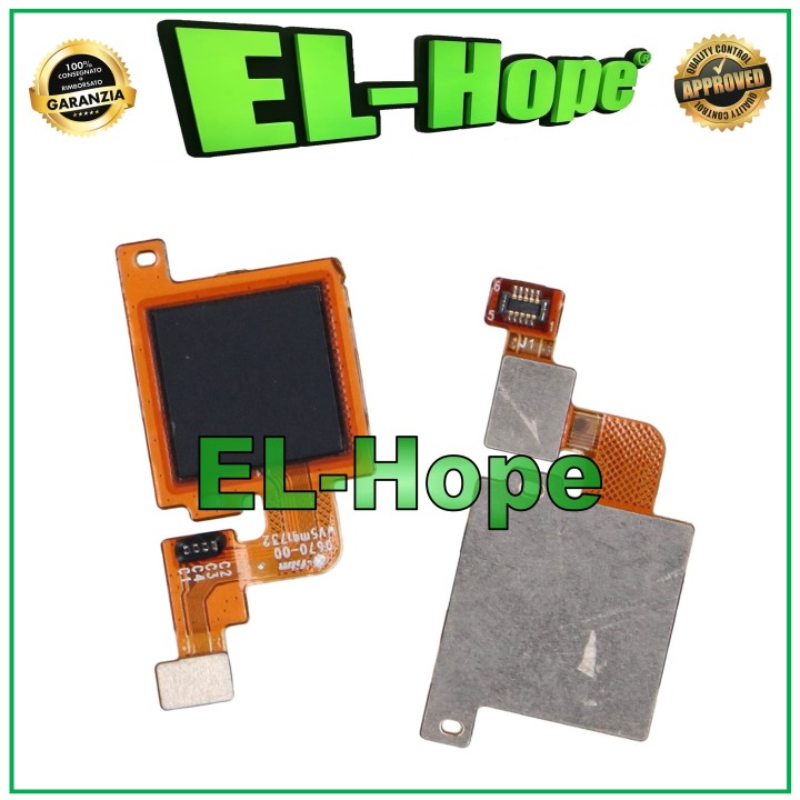 Capteur d empreintes digitales pour bouton d accueil plat et flexible pour Xiaomi Mi 5X, noir