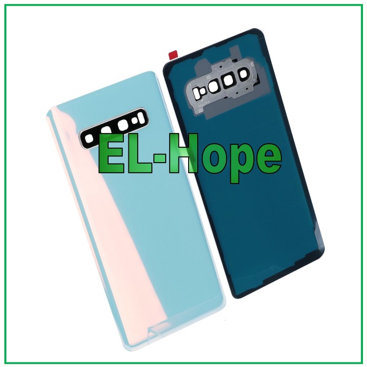 COUVERCLE DE BATTERIE POUR SAMSUNG GALAXY S10+ PLUS SM-G975F ARRIÈRE BLANC