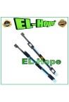 Bouton d accueil plat et flexible au centre pour Samsung Galaxy Tab 3 GT-P5200 avec touches fle'che'es
