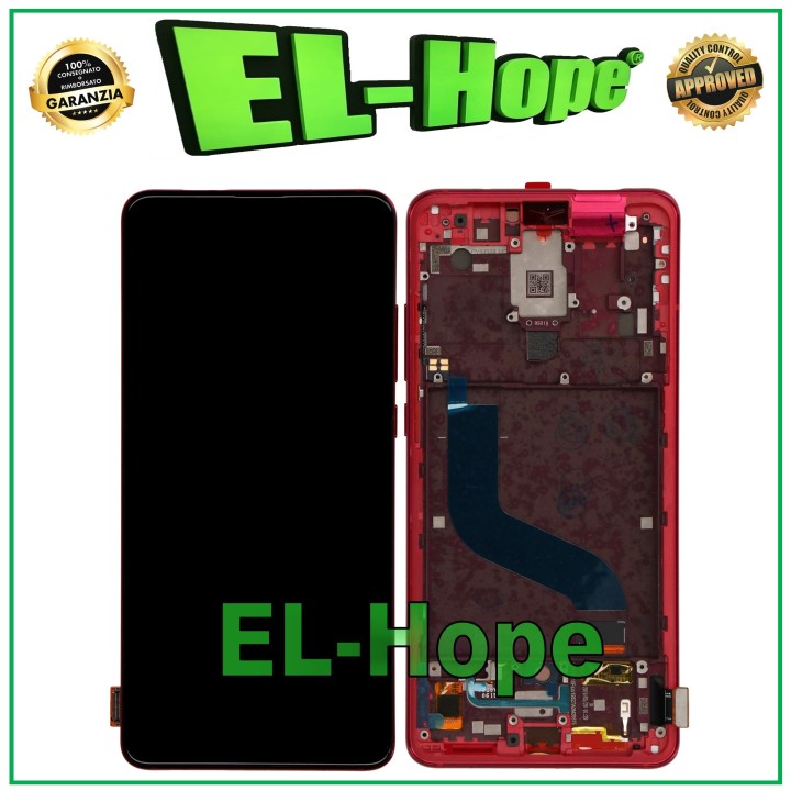 Écran tactile OLED pour Xiaomi Mi 9T/9T Pro et Redmi K20/K20 Pro M1903F10G Rouge