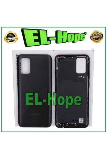 Cache batterie arrie're d origine pour Samsung Galaxy A02S SM-A025 Noir