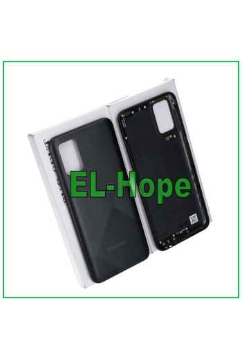 Cache batterie arrie're d origine pour Samsung Galaxy A02S SM-A025 Noir