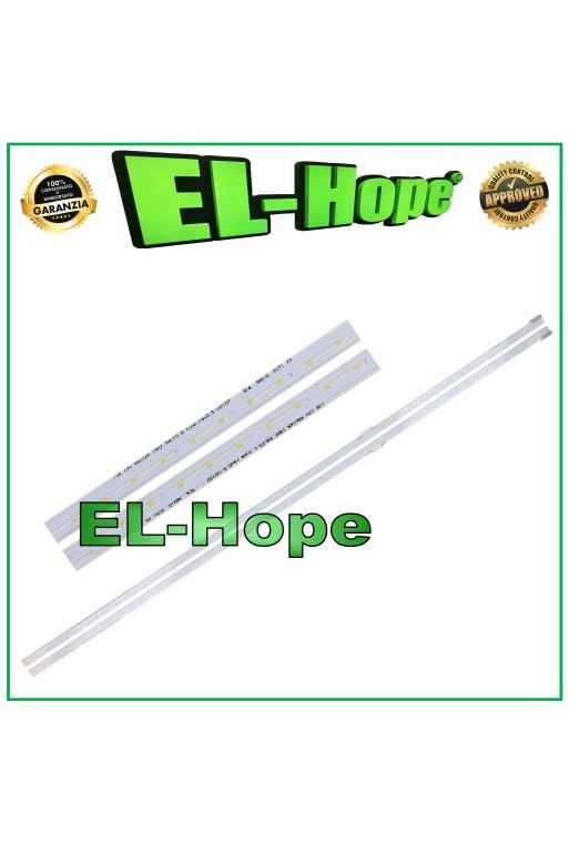 KIT DE 2 BARRES DE 54 RUBAN LED POUR TV 55 LG LGE 17Y 55UJ65 1907 L/R ELED1240 ELED1241