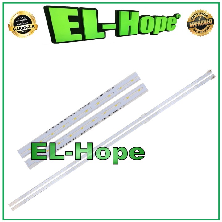 KIT DE 2 BARRES DE 54 RUBAN LED POUR TV 55  LG LGE 17Y 55UJ65 1907 L/R ELED1240 ELED1241