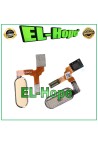 Bouton d accueil plat pour Huawei Honor 9 GLORY STF-AL00 L09, empreinte dore'e