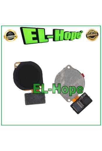 Cle' plate avec capteur d empreintes digitales pour Honor View 20 PCT-L29, noire
